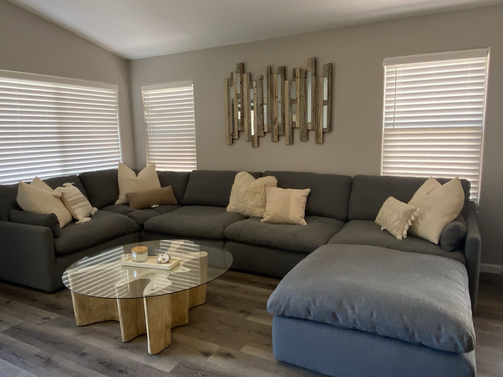 Gray Cloud Couch Modular