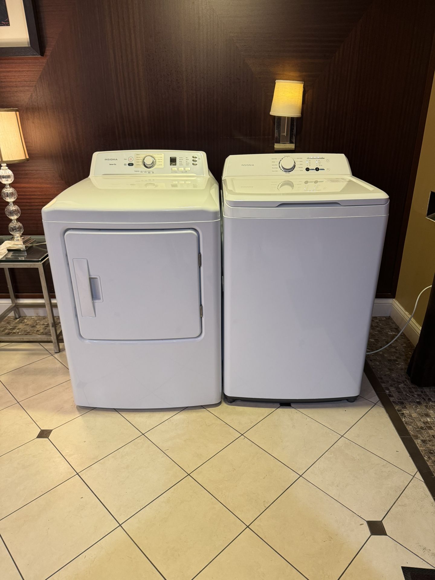 Insignia Washer And Electric Dryer