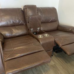 2 Recliner Couches 2 PcSet