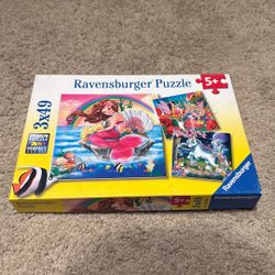 Ravensburger Mermaid, Unicorn Puzzle 