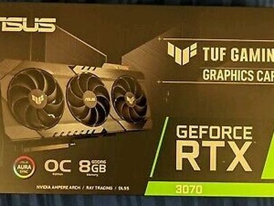 ASUS TUF Gaming GeForce RTX 3070 OC 8GB GDDR6 Graphics Card
