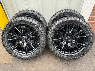 22” gloss black ZL1 style wheels