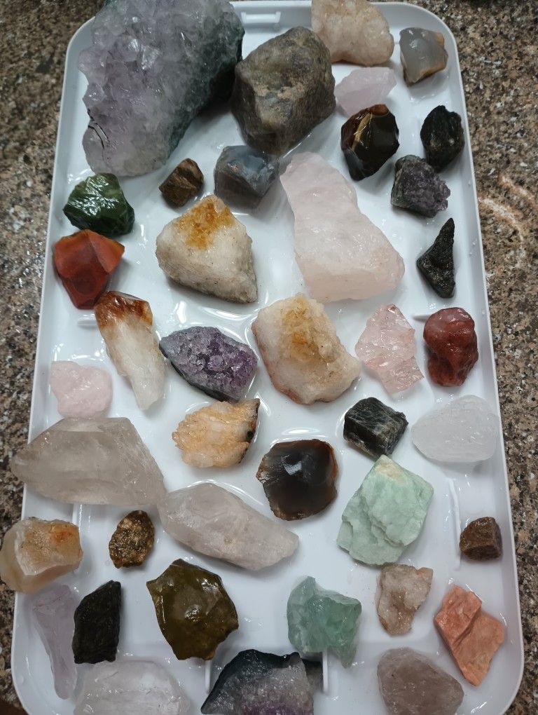 Raw Healing Crystals Real Ones