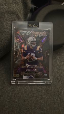 Sam Leavitt Wild Card Fantasy Football Steampunk 2/4
