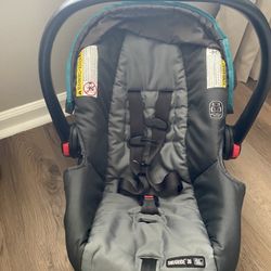Graco Snugride Car Seat With Base And Brica Mirror 