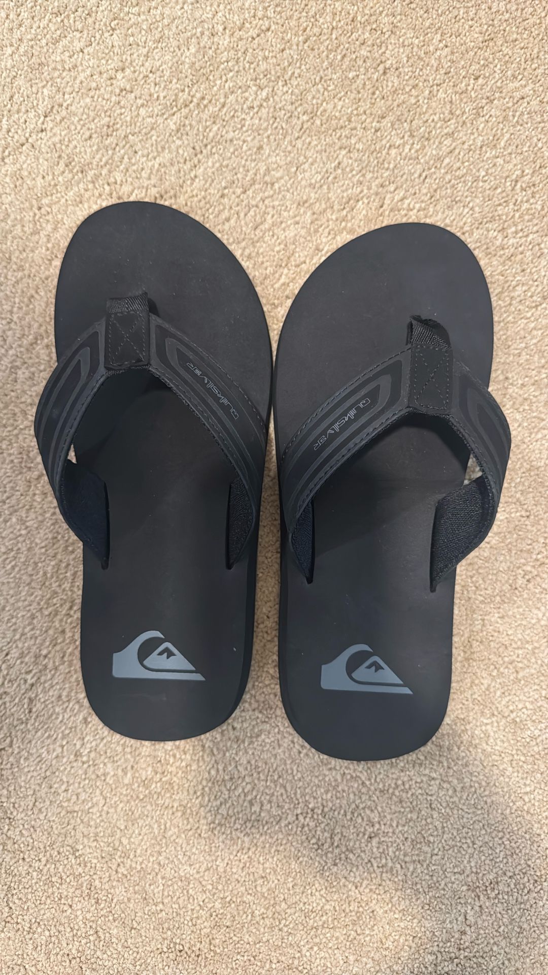 Men’s Quicksilver Flip Flops Size 8