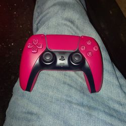 Red  Ps5 Controller 