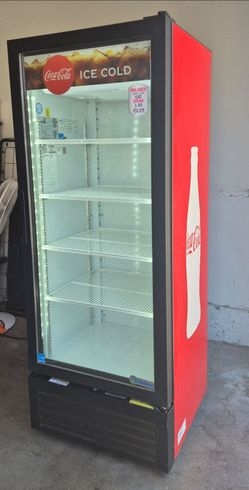 Coca-Cola Commercial Refrigerator 5.5FT x 2.5 FT
