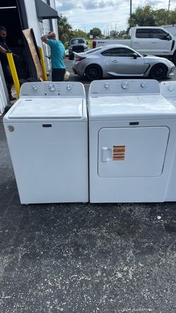 Maytag washer dryer set