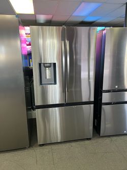 Samsung 3 door stainless steel refrigerator