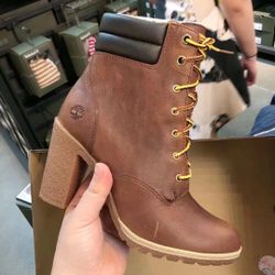 Timberland Tillston 6 in boot wheat full grain NEW 6.5W =EU 37.5