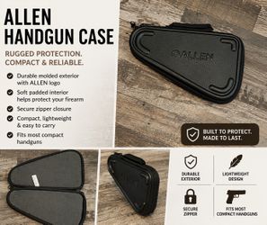 Allen Molded Handgun Case – Durable Protective Allen Molded Handgun Case – Durable Protective