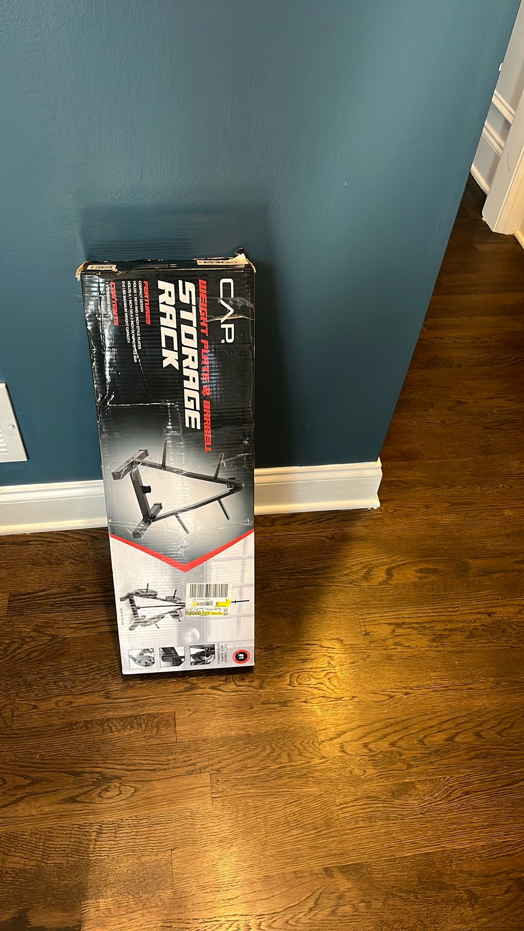 BRAND NEW WEIGHT PLATE RACK