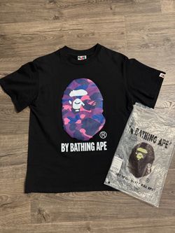 Purple bape tee