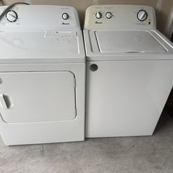 Amana Washer & Dryer 