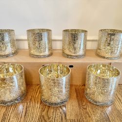 MERCURY GLASS VASES