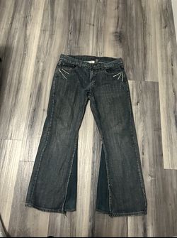 flared custome jeans