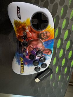 Mad Catz Wireless 2.4 Controller with Dongle barley used for PS3