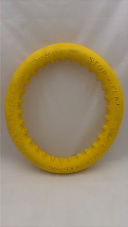 Stop a bicycle flat 12 1/2×2 1/4