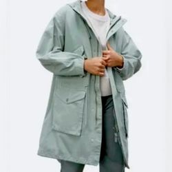Club Monaco - Large - Light Green Parka