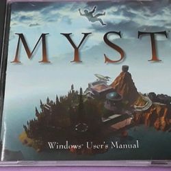 MYST PC Game CD-Rom Computer Windows 3.1 Windows 95 Vintage Original 1(contact info removed)