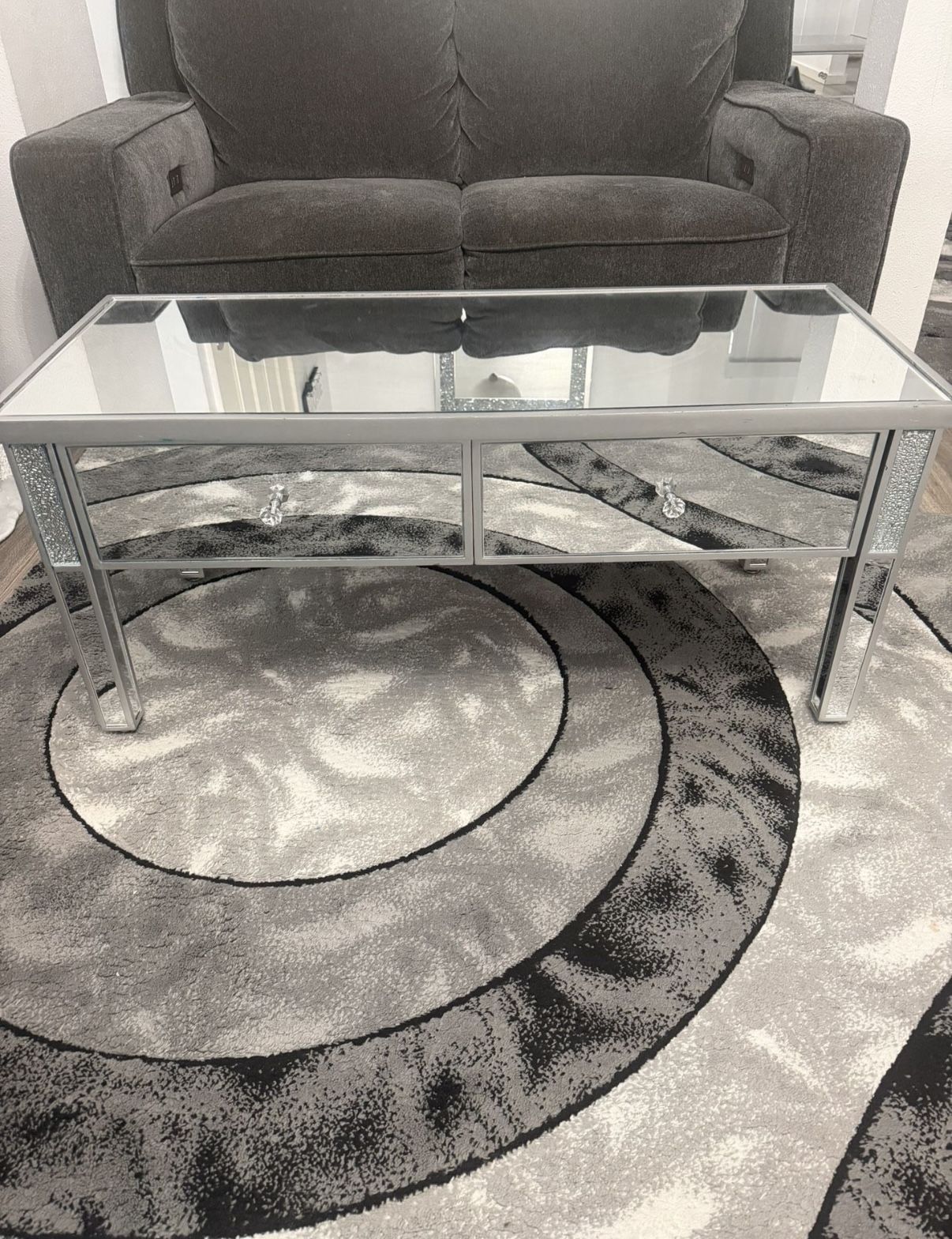 2 pieces living room coffee table