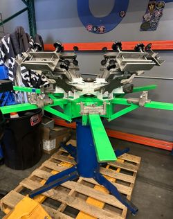 Screen Printing Riley Hopkins 6x6
