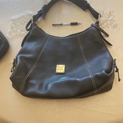 Dooney & Bourke Black Leather Bag 
