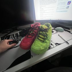 Lamelo Ball Rick And Morty Basketball Shoes