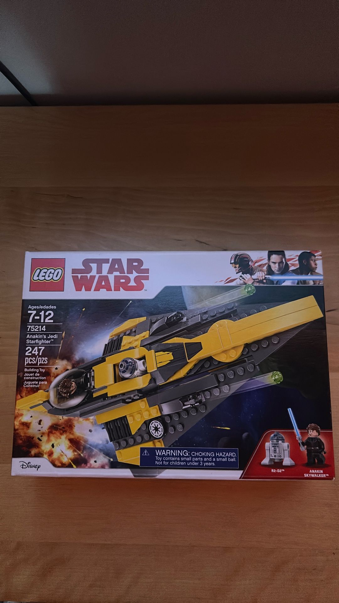 Lego Star Wars Anakin’s Jedi Starfighter 75214