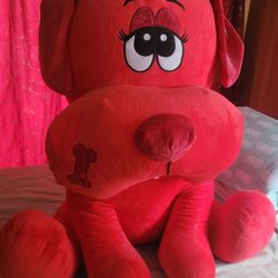 Giant Red Dog Stuffed Animal