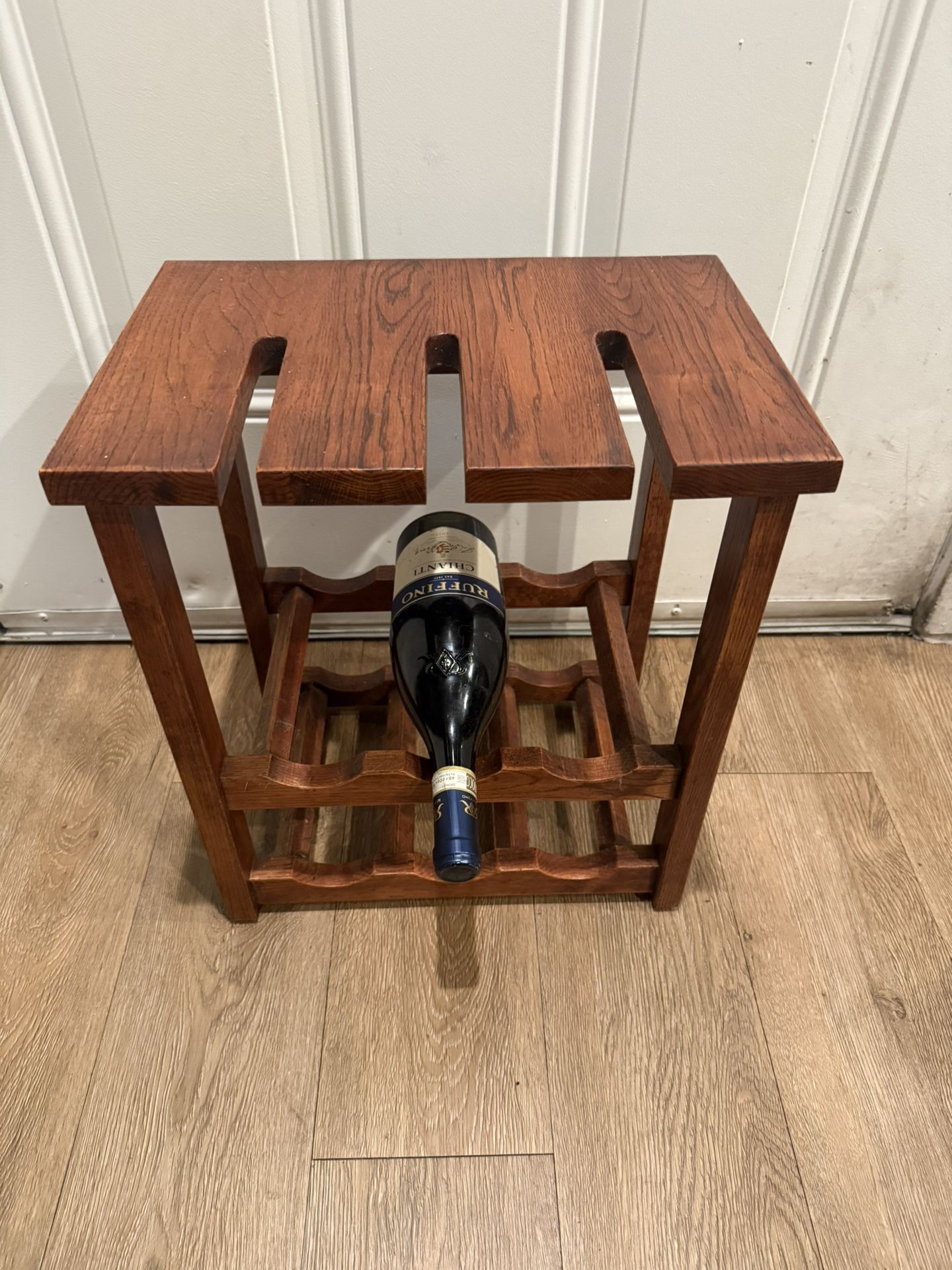 Wine Bottle And Glass Rack