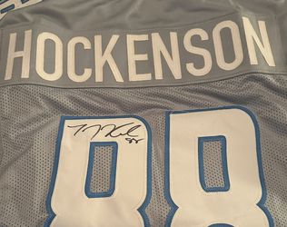 TJ Hockenson Signed Custom Jersey