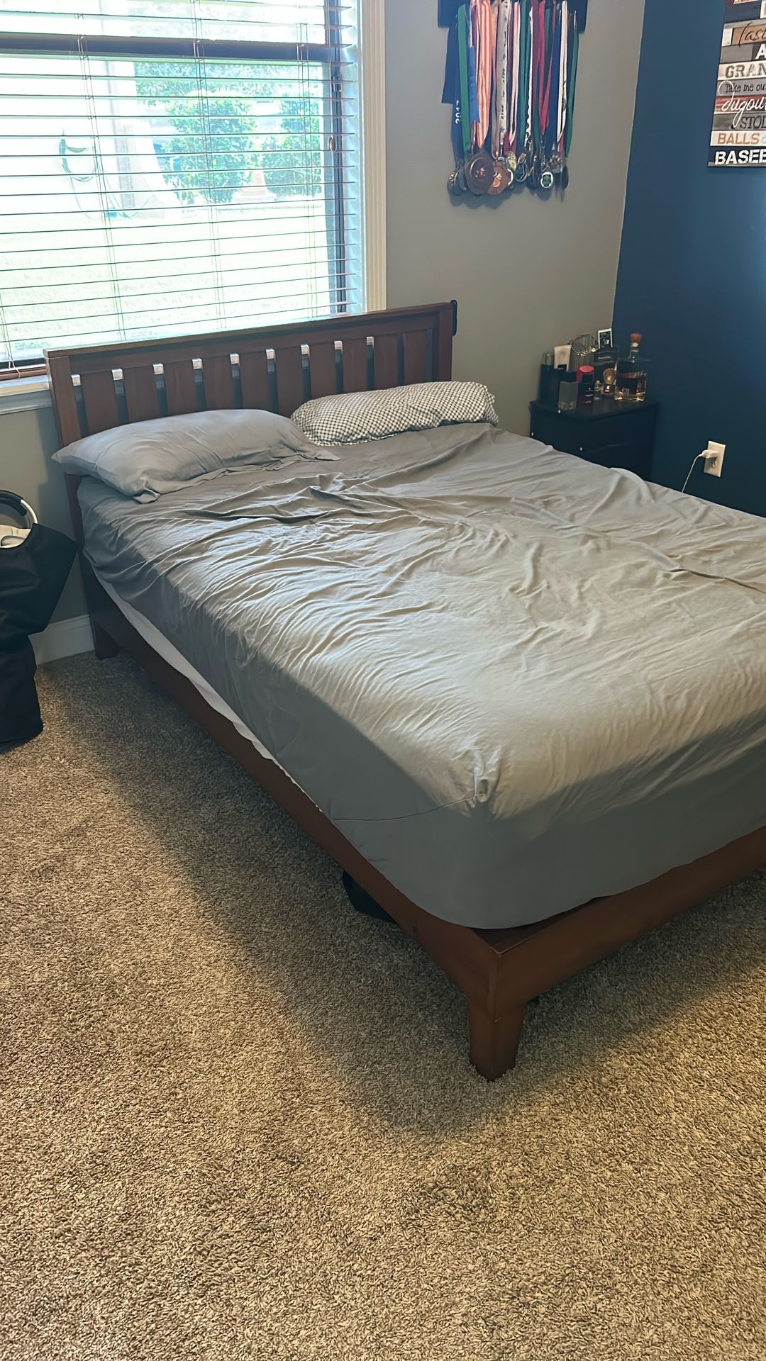 Bed And Bed Frame