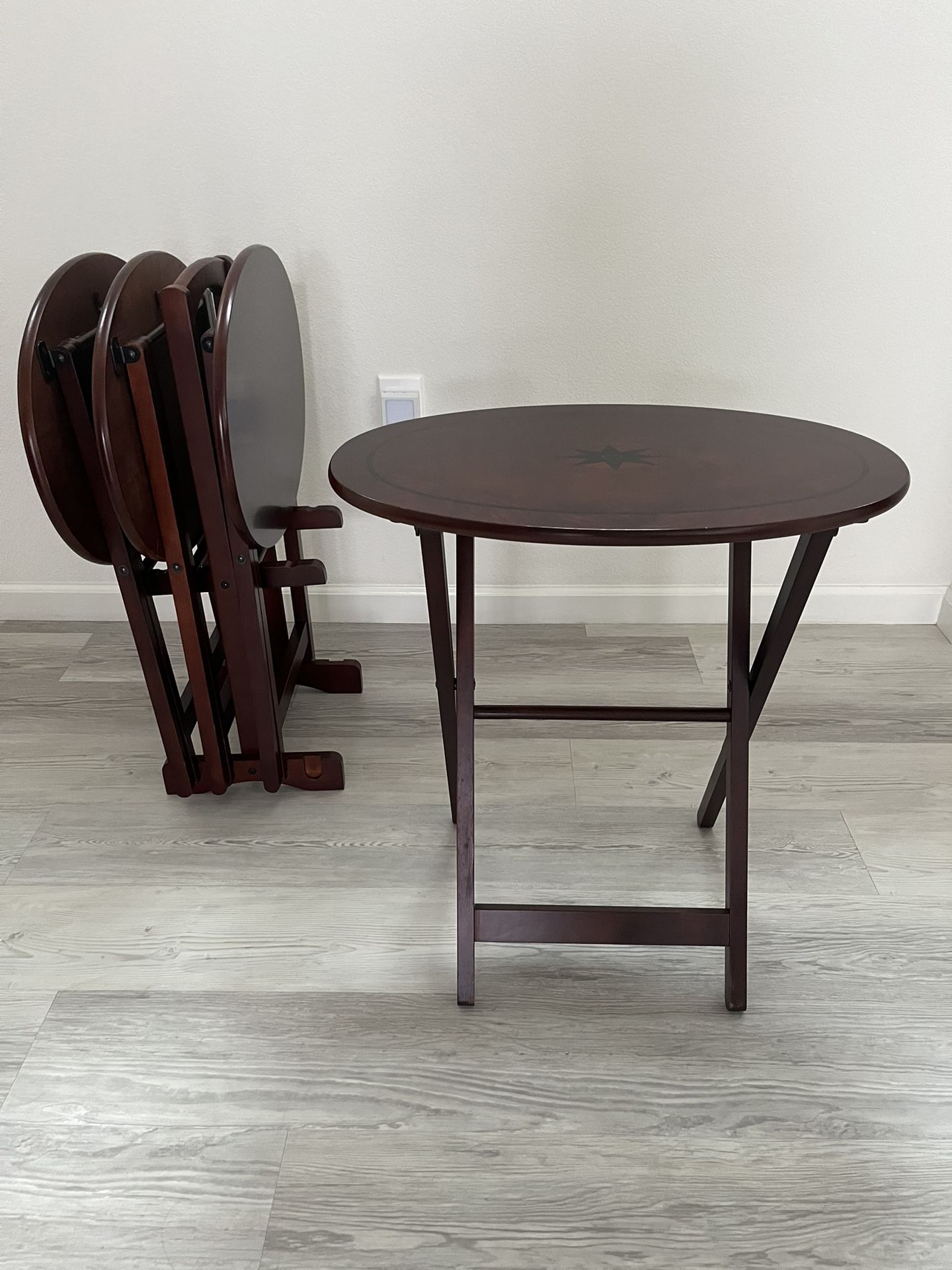 Set of 4 Folding Tables