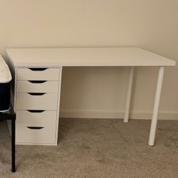 IKEA LAGKAPTEN / ALEX Desk - White