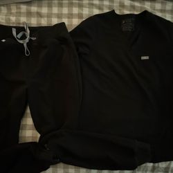 XS BLACK FIGS SCRUBS