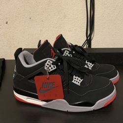 Bred 4s Size 9