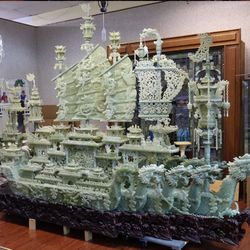 Extremely Rare Jade Battleship