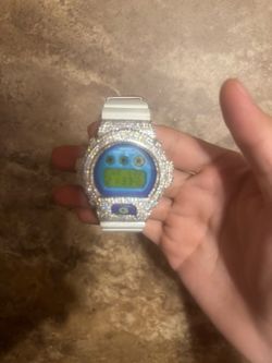 Iced Out G-Shock (PASSES DIAMOND TESTER)