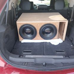 I have some brand new american bass twelve