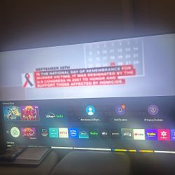Samsung 55 Inch With Remote
