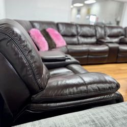NEW COMFY MADRID RECLINING SECTIONAL SOFA SET ON SALE $1899! EASY FINANCING 💰SAME DAY DELIVERY 🚚 