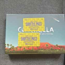 2 weekend 2 Coachella shuttle passes