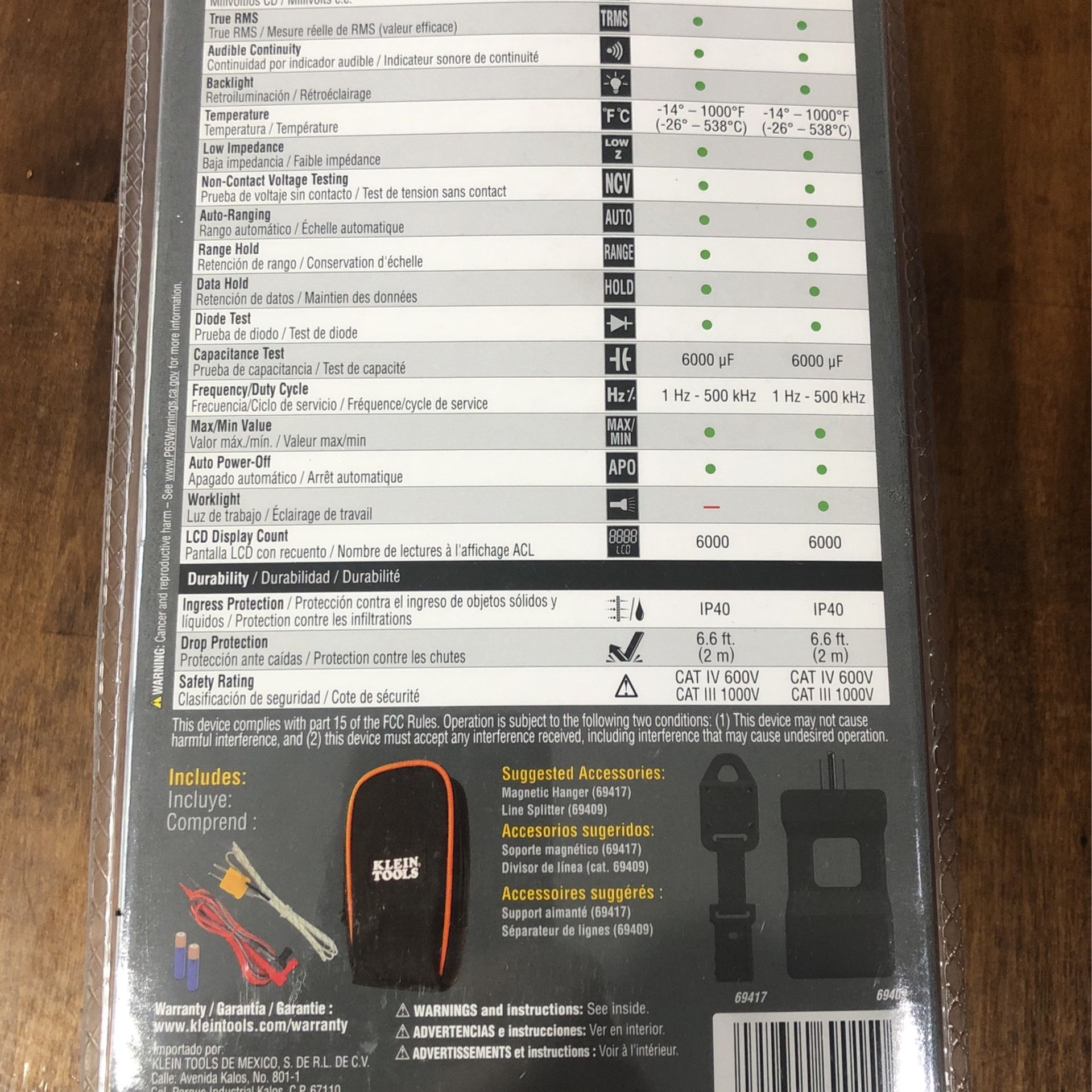 Cl700 klein tools multimeter hvac for sale in batavia il offerup