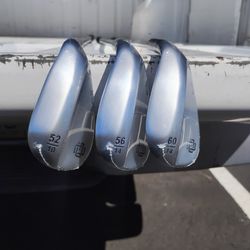 Golf Clubs! Brand New Detroit Golf Co. Forged Wedge Set! New In Plastic! $140 For Set Of 3!