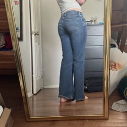 Lucky Brand jeans, low rise, dark wash