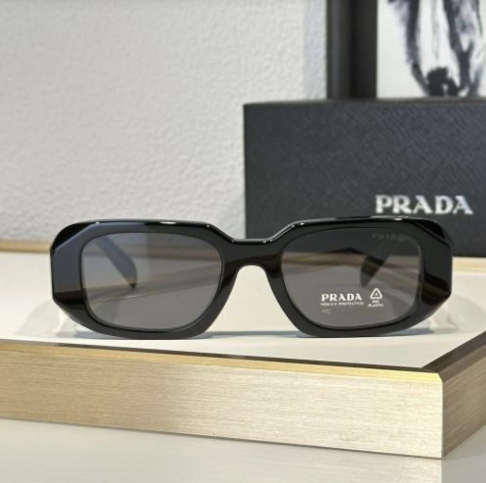 Prada PR 17WS Symbole rectangular sunglasses.