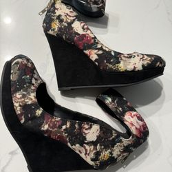 Shoes Foral Print
