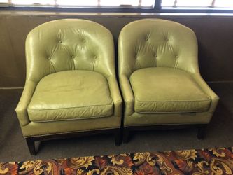 1950’s mid-century modern chairs pair 250.00